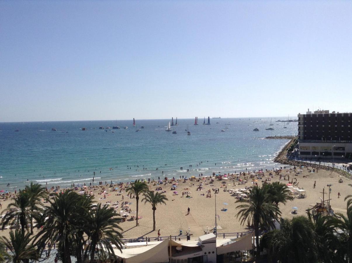 Atico Loft En Frente Al Mar Terraza Vista Espectacular Lejlighed Alicante Eksteriør billede