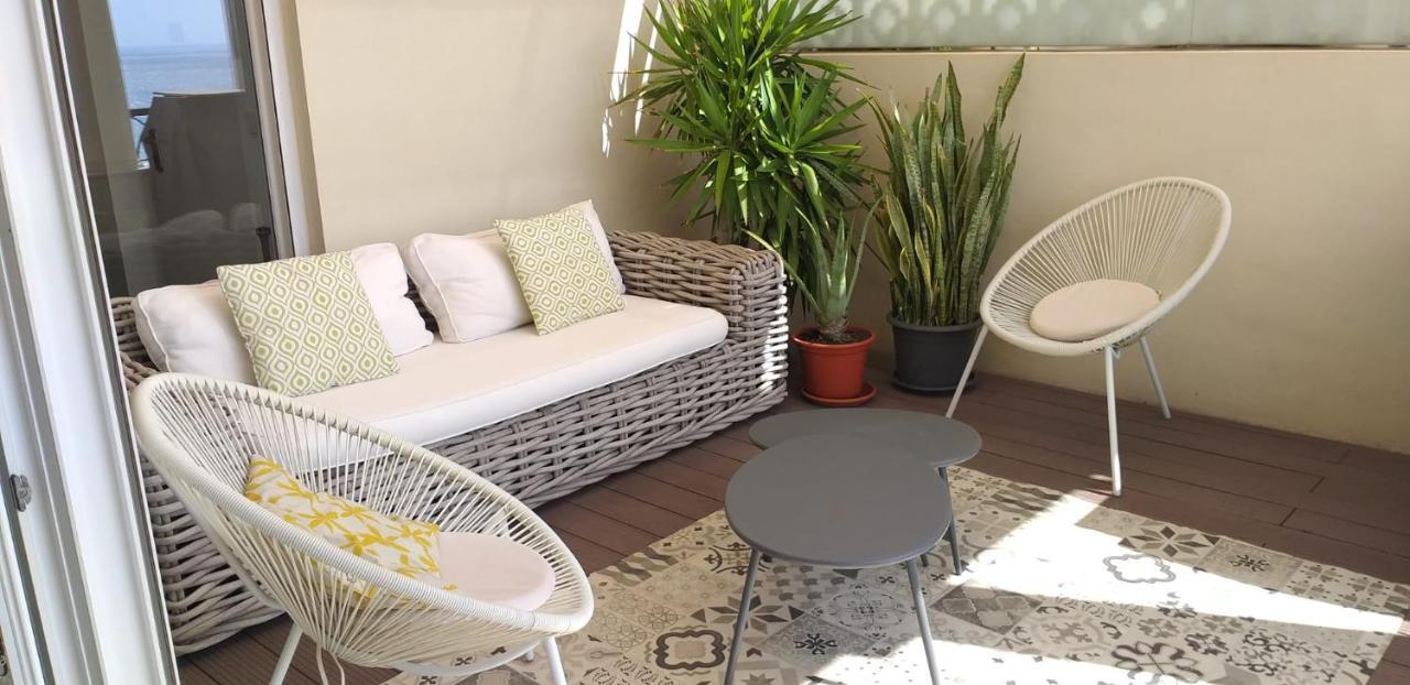 Atico Loft En Frente Al Mar Terraza Vista Espectacular Lejlighed Alicante Eksteriør billede